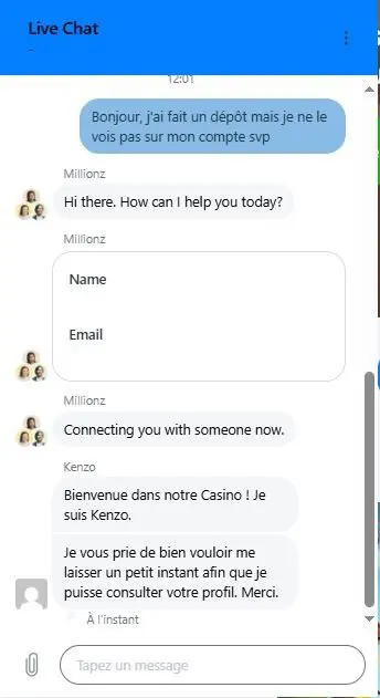 Live Chat Millionz
