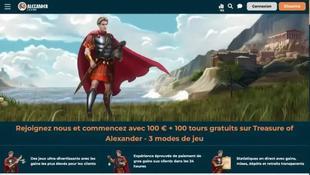 Alexander Casino Se Connecter : Revue Complète pour Joueurs Français