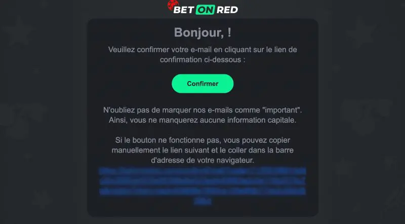 BetOnRed Casino : mode d’emploi pour créer un compte