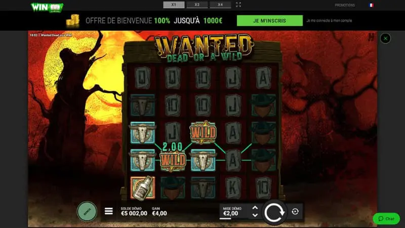 Wanted Dead or a Wild Slot