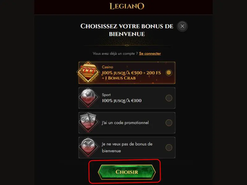 Bet Saver sur Legiano Casino France : explication simple et avis pratique