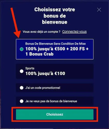 bonus casino
