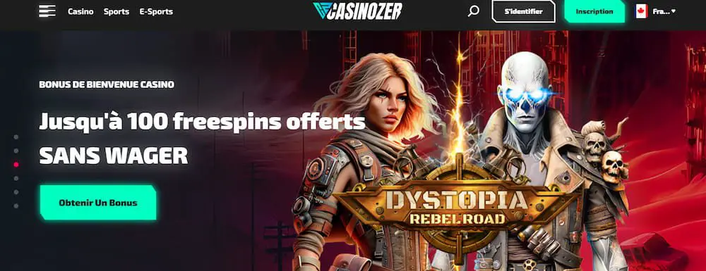bonus sans wager casinozer