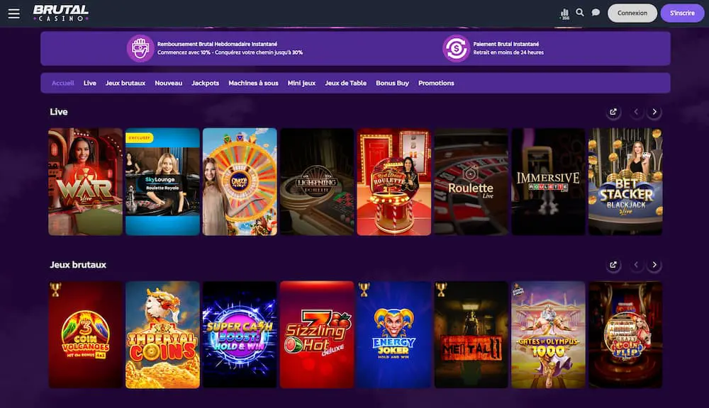 Avis Casino Brutal : points clés à retenir pour les joueurs français