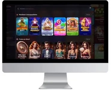 interface pc sur Mad Casino