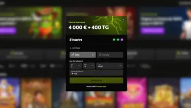Inscription &eacute;tape 4 Instasino