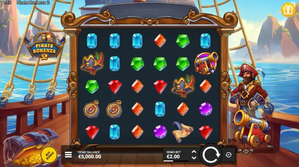 Pirate Bonanza 2 - bonus sans dépôt