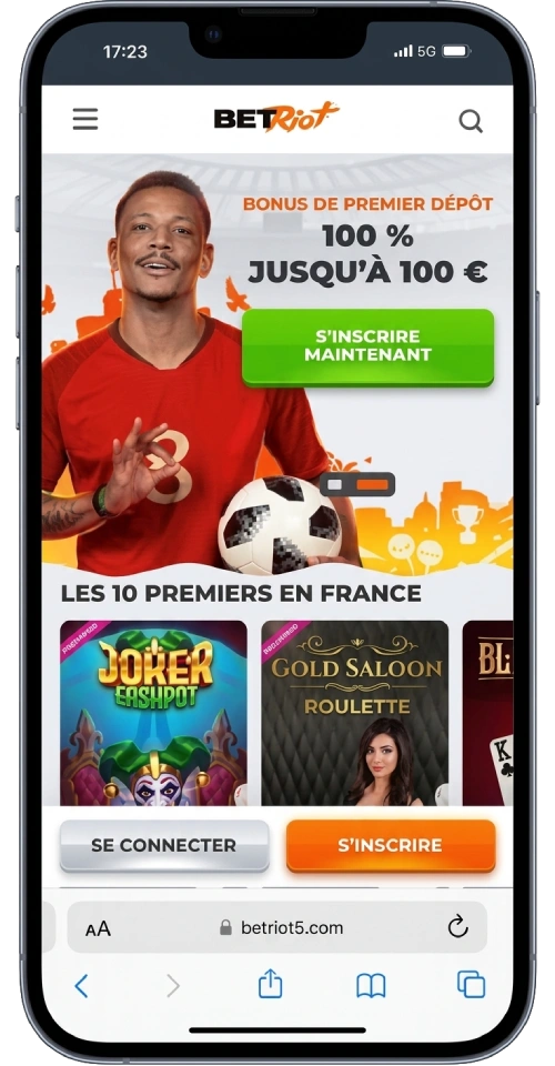 betriot casino sur mobile