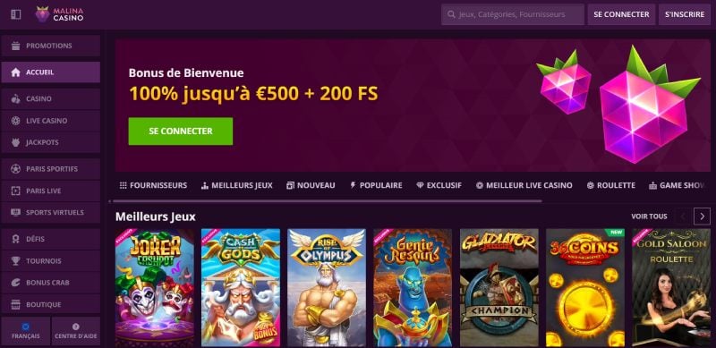 https://malina-casino.ch/