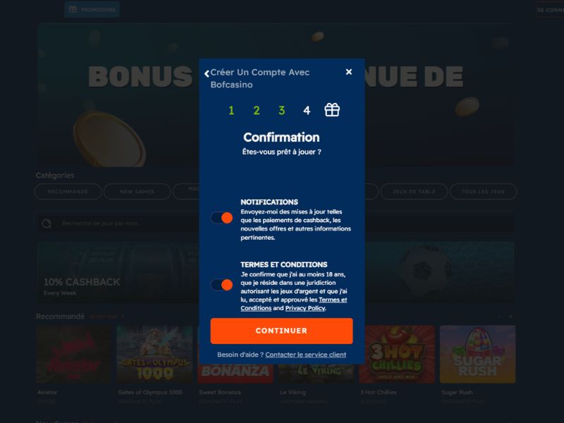 renommiert Bof Casino krypto-casino banner