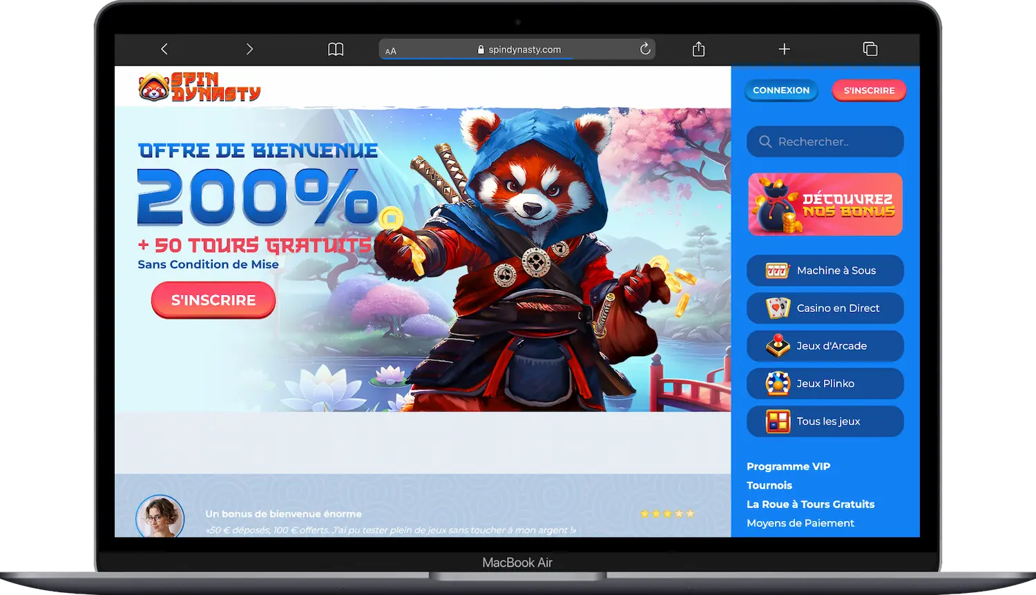interface pc spin dynasty casino