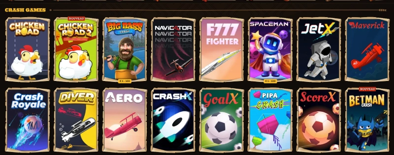 mini jeux sur lizaro casino