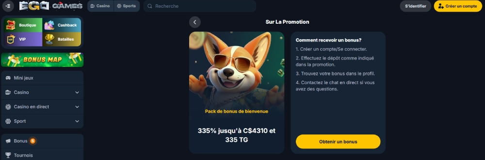 casino interac ego games casino
