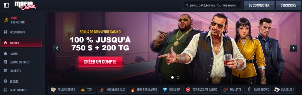 casino interac mafia casino
