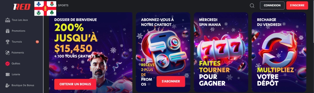 1red casino en ligne montreal