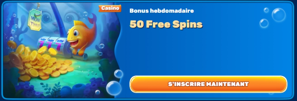 bonus free spins spinfin