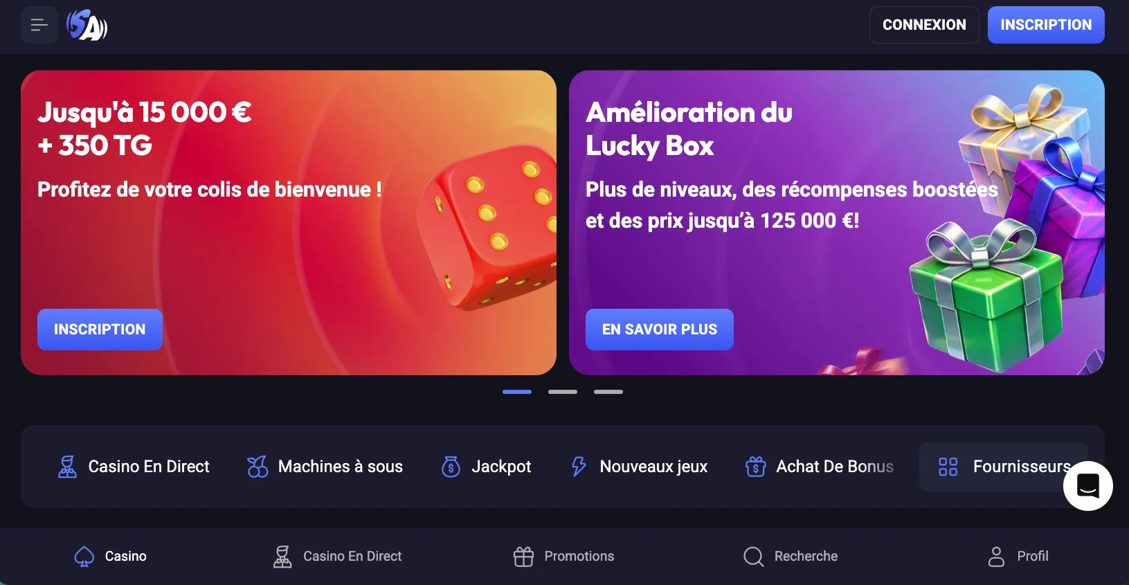 page d'accueil spinaura