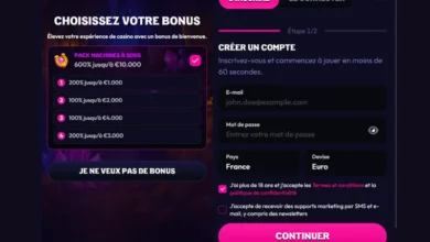 inscription wildzy &eacute;tape 3
