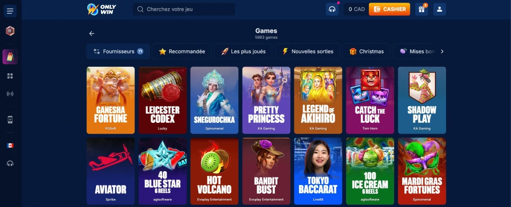 capture decran jeux onlywin