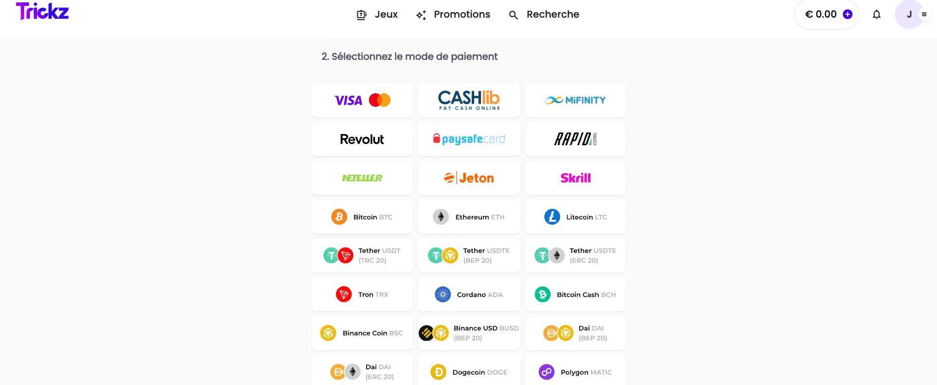 processus de d&eacute;p&ocirc;t &eacute;tape 3