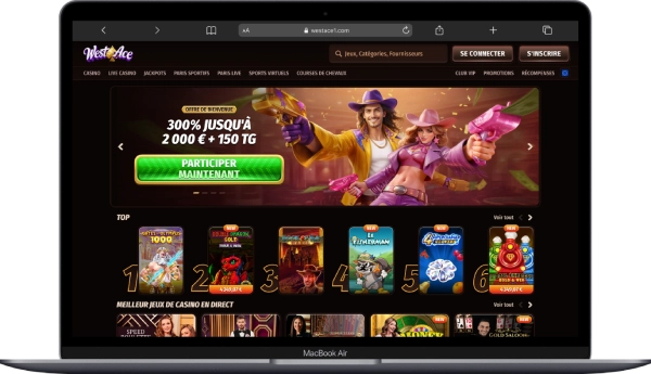 westace casino sur ordinateur