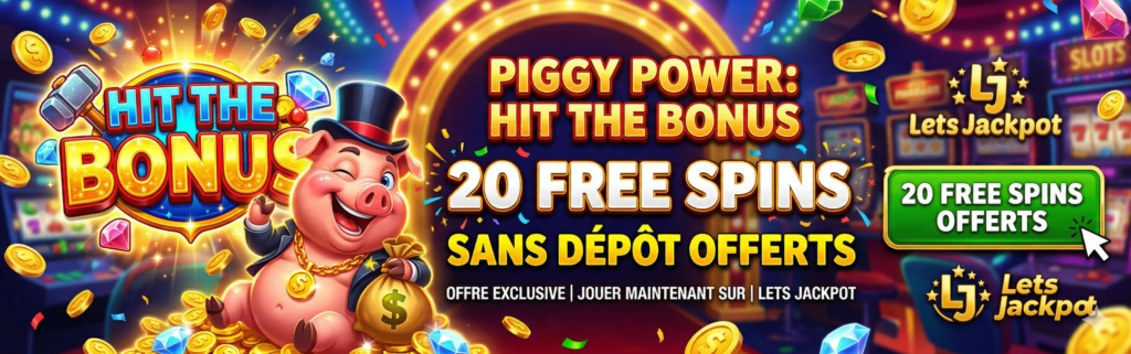 50 free spins sans d&eacute;p&ocirc;t Letsjackpot