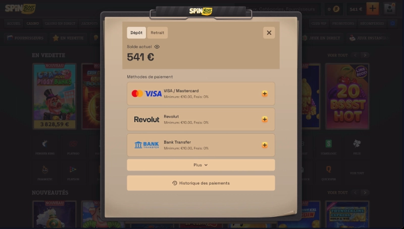 Spinboss casino