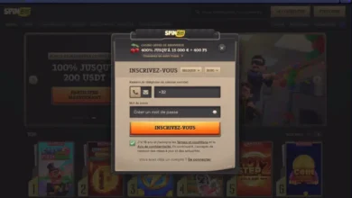 inscription étape 3 spinboss