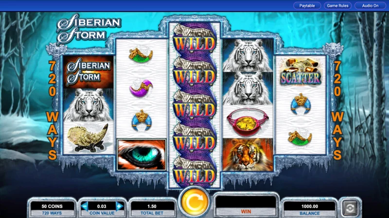 Siberian Storm capture d'&eacute;cran