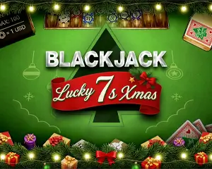 blackjack lucky 7s xmas logo