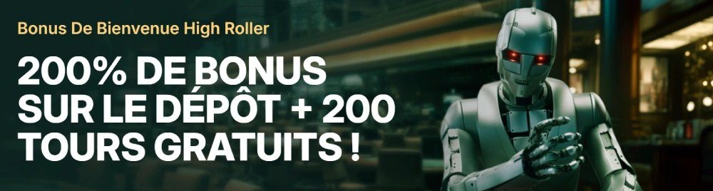 bonus de bienvenue highroller rx casino