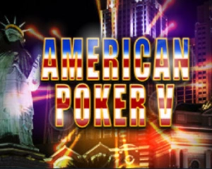 logo american poker v