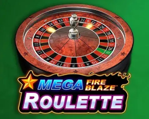 mega fire blaze roulette logo