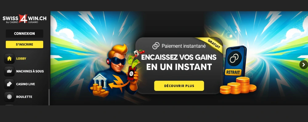 page accueil swiss4win