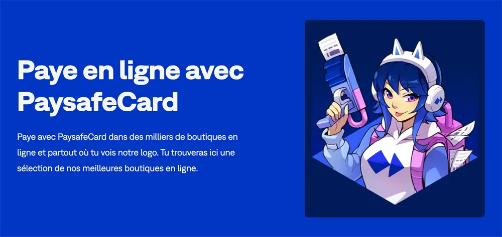 dépôt étape 1 paysafecard ca