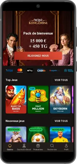 version mobile winkingdom casino