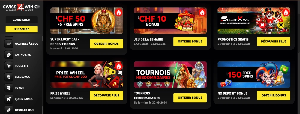 casino postfinance swiss4win