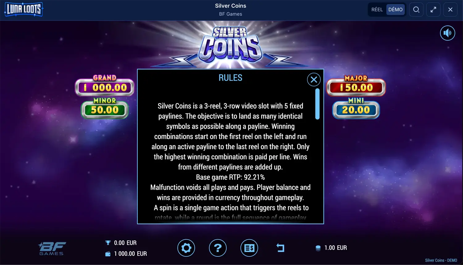 silver coins luna loots